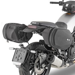 CHASIS GIVI ALFORJAS BLANDAS LATERALES E VALIGIE EASYLOCK BENELLI LEONCINO 500 2021-2024