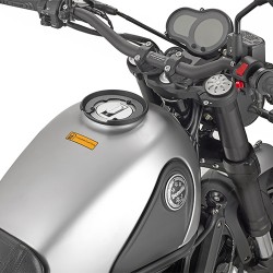 FLANGIA SERBATOIO PER BORSE GIVI TANKLOCK PER BENELLI LEONCINO 500 2018-2020