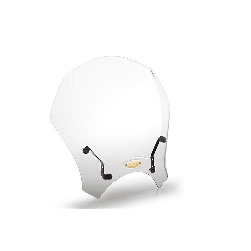 GIVI WINDSCREEN BENELLI LEONCINO 500 2018-2020, TRAPARENTE, MIT MONTAGESATZ