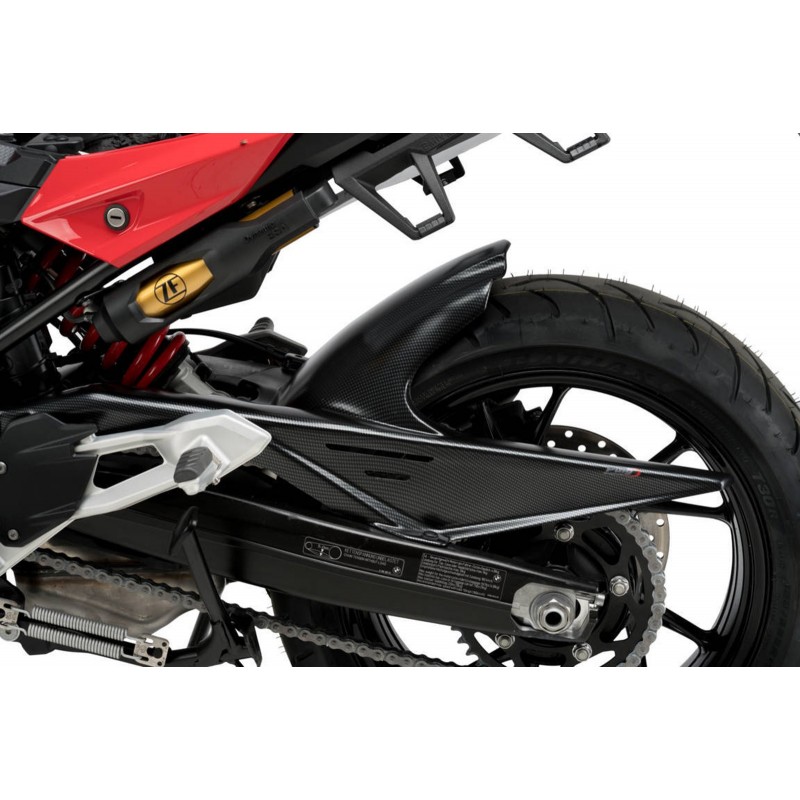 PARAFANGO POSTERIORE PUIG BMW F 750 GS 2021-2023, CARBON LOOK