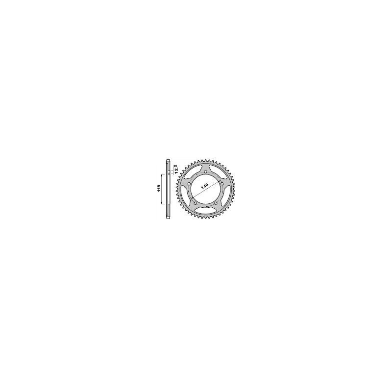 CORONA DE ACERO PARA CADENA 525 BMW F 750 GS 2018-2020