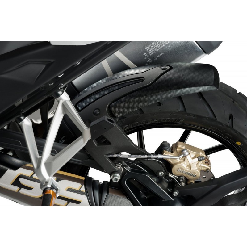 PARAFANGO POSTERIORE PUIG BMW R 1250 GS 2021-2024, CARBON LOOK