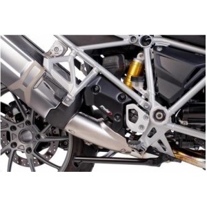 PAR DE SPOILER TRASERO PUIG BMW R 1250 GS 2021-2024, NEGRO MATE