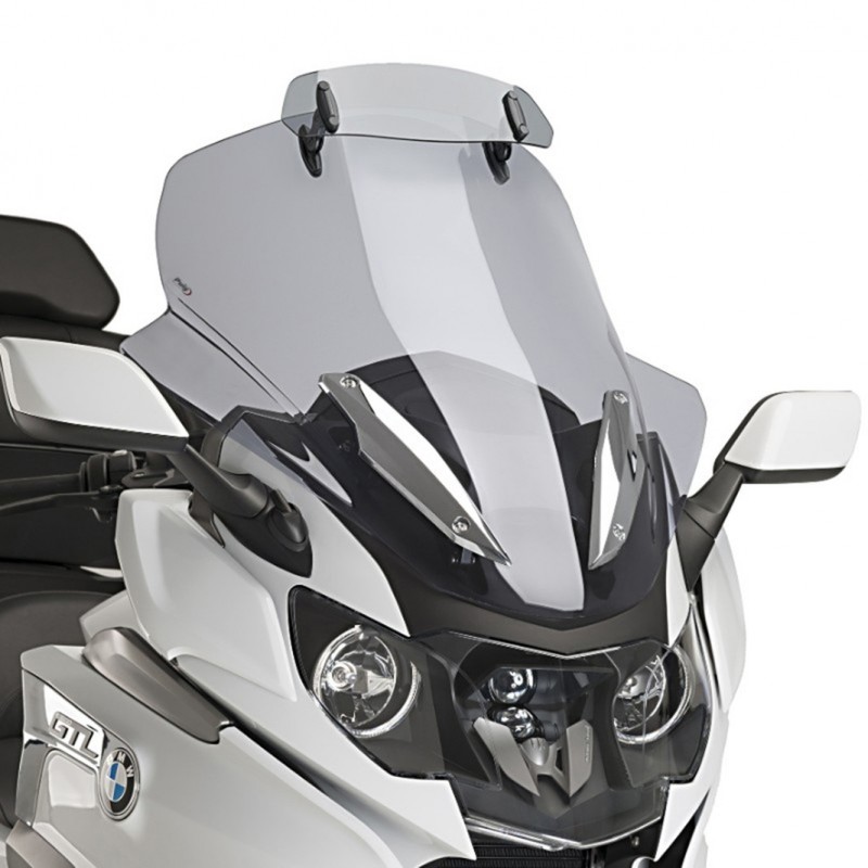 PUIG TOURING WINDSCHUTZSCHEIBE MIT DEFLEKTOR BMW R 1250 RT 2021-2024, LEICHTER RAUCH