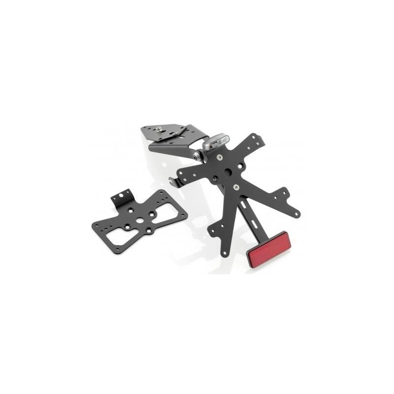 RIZOMA FOX LICENSE PLATE HOLDER FOR HOLDER WITH UNDER SEAT COVER BMW R NINE T SCRAMBLER 2021-2024