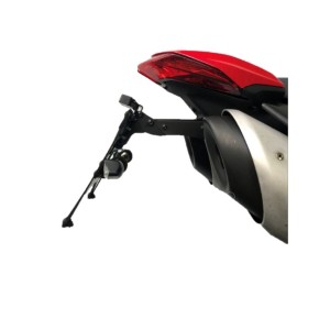 KENNZEICHENHAL DUCATI HYPERMOTARD 950 RVE 2021-2024, MIT EINSTELLBARER NEIGUNG