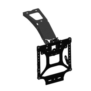LICENSE PLATE SUPPORT DUCATI HYPERMOTARD 950 RVE 2021-2024, WITH ADJUSTABLE INCLINATION