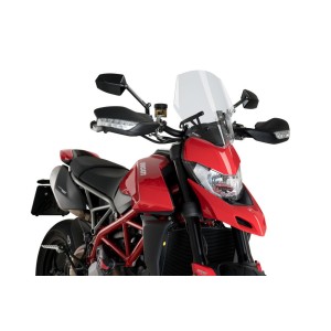 PUIG SPORT NEW GENERATION WINDSCREEN DUCATI HYPERMOTARD 950 RVE 2021-2024, TRANSPARENT