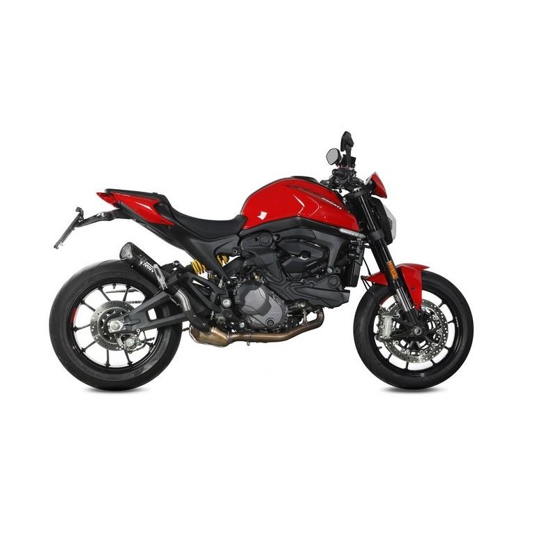 TERMINALE MIVV X-M5 DUCATI MONSTER 937 2021-2024, OMOLOGATO BLACK