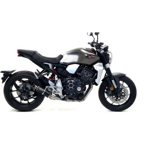 ARROW GP2 EXHAUST HONDA CB 1000 R 2021-2025, DARK STEEL, APPROVED