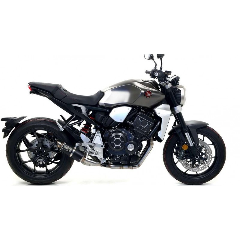 ARROW GP2 EXHAUST HONDA CB 1000 R 2021-2025, DARK STEEL, APPROVED