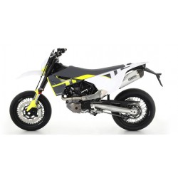 TERMINALE ARROW RACE-TECH HUSQVARNA 701 ENDURO 2021-2024, ALLUMINIO/CARBONIO, DEKAT