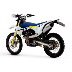 ARROW RACE-TECH EXHAUST HUSQVARNA 701 ENDURO 2021-2024, ALUMINUM/CARBON, DEKAT