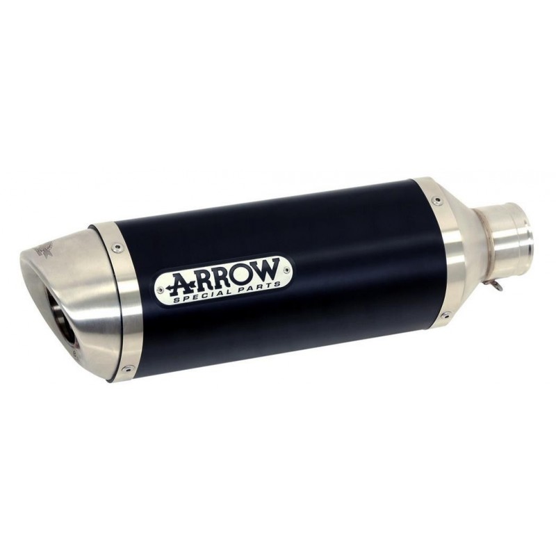 ARROW RACE-TECH EXHAUST KTM 690 SMC R 2021-2024, CATALYTIC DARK/STEEL