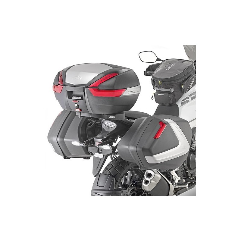 SPEZIFISCHER STAHLROHR-SEITENKOFFERTRÄGE GIVI FÜR KOFFER MONOKEY SIDE HONDA CB 500 X 2021-2023