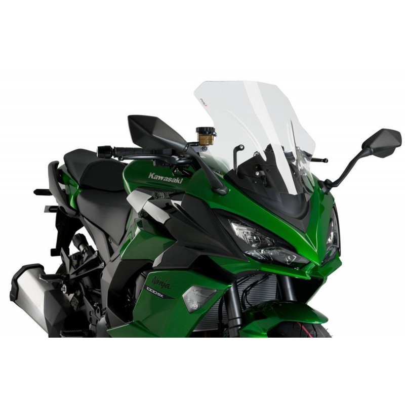 PUIG RACING PLEXIGLAS KAWASAKI NINJA 1000 SX 2021-2024, TRANSPARENT
