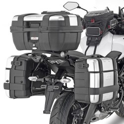 SPEZIFISCHER STAHLROHR-SEITENKOFFERTRÄGE GIVI FÜR KOFFER MONOKEY KAWASAKI VERSYS 650 2021