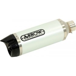 IMPIANTO DI SCARICO COMPLETO ARROW THUNDER YAMAHA MT-07 2021-2024, ALLUMINIO/CARBONIO, CATALIZZATO