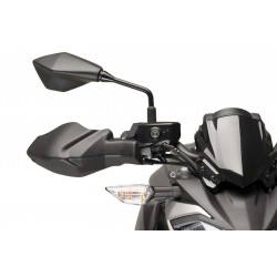 PUIG HANDSCHUTZ KAWASAKI Z 650 2021-2023, MATTSCHWARZ