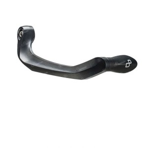 PROTECTOR DE MANETA FRENO DE ALUMINIO LIGHTECH KAWASAKI Z 650 2021-2023 (LONGITUD 132 MM)