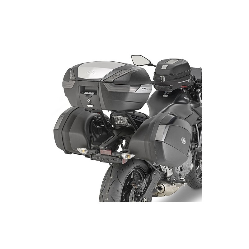 PORTAMALETAS LATERAL GIVI PARA MALETAS LATERALES MONOKEY SIDE KAWASAKI Z 650 2021-2023