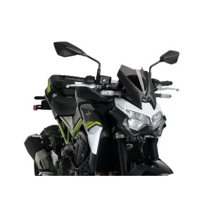 PUIG SPORT WINDSCHUTZSCHEIBE NEW GENERATION KAWASAKI Z 900 2021-2024, DUNKLE RAUCH