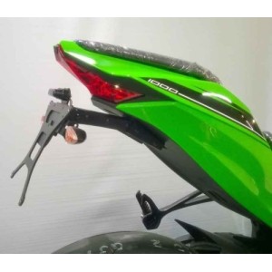 LICENSE PLATE SUPPORT KAWASAKI ZX-10R 2021-2024, WITH ADJUSTABLE INCLINATION