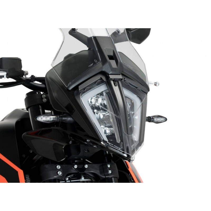 PUIG HEADLIGHT PROTECTION KTM 390 ADVENTURE 2021, TRANSPARENT