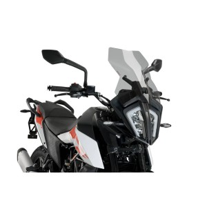 PUIG TOURING WINDSHIELD KTM 390 ADVENTURE 2021, LIGHT SMOKE