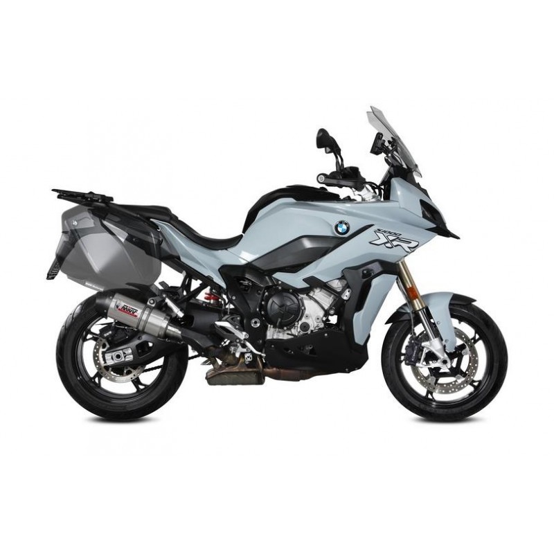 TERMINALE MIVV OVALE PER BMW S 1000 XR 2020-2024, OMOLOGATO TITANIO/CARBONIO