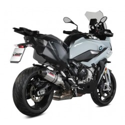 TERMINALE MIVV OVALE PER BMW S 1000 XR 2020-2024, OMOLOGATO TITANIO/CARBONIO