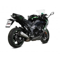 TERMINALE MIVV DELTA RACE KAWASAKI NINJA 1000 SX 2021-2024, OMOLOGATO ACCIAIO/CARBONIO