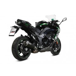 EXHAUST MIVV DELTA RACE KAWASAKI NINJA 1000 SX 2021-2024, APPROVED BLACK/CARBON