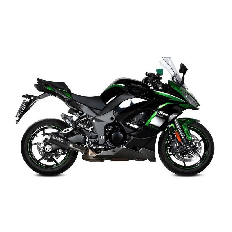 EXHAUST MIVV MK3 KAWASAKI NINJA 1000 SX 2021-2024, NOT APPROVED CARBON
