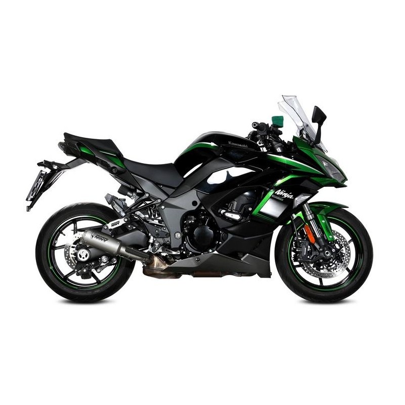 TERMINALE MIVV MK3 KAWASAKI NINJA 1000 SX 2020, NON OMOLOGATO ACCIAIO