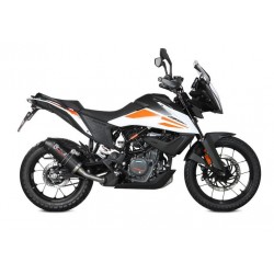 TERMINALE MIVV OVALE KTM 390 ADVENTURE 2020, OMOLOGATO CARBONIO