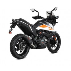 TERMINALE MIVV OVALE KTM 390 ADVENTURE 2020, OMOLOGATO CARBONIO