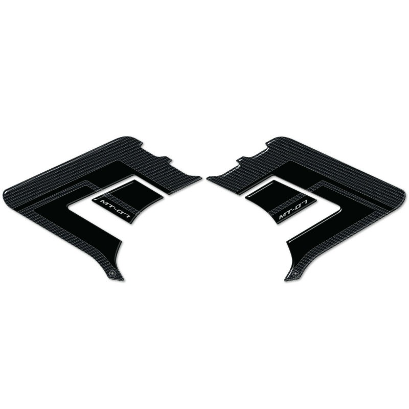 PEGATINAS 3D PROTECTORES LATERALES YAMAHA MT-07 2021-2024