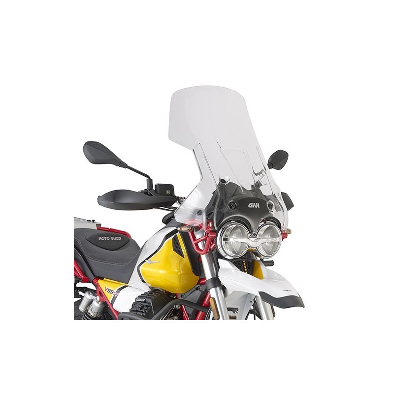 WINDSHIELD GIVI MOTO GUZZI V85 TT 2021-2023, TRANSPARENT