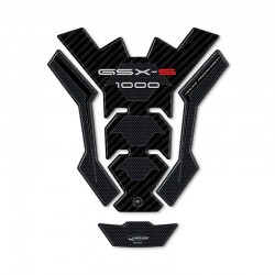 ADESIVO 3D PROTEZIONE SERBATOIO SUZUKI GSX-S 1000 2021-2024 CARBON LOOK