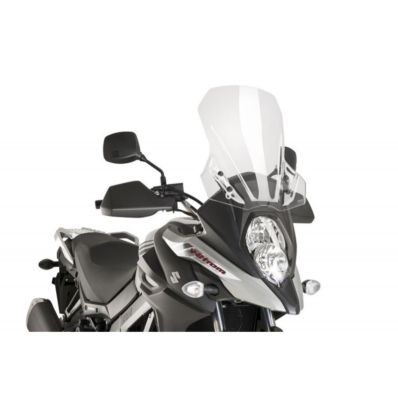 PUIG TOURING WINDSCHUTZSCHEIBE SUZUKI V-STROM 650 2021-2024, TRANSPARENT