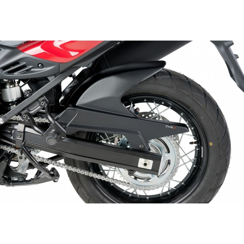 PARAFANGO POSTERIORE PUIG SUZUKI V-STROM 650 2021-2024, NERO OPACO