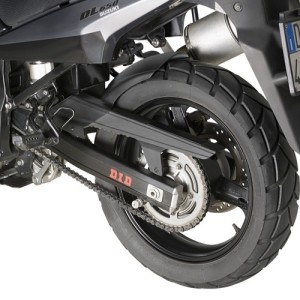 GUARDABARROS TRASERO GIVI CON PROTECTOR DE CADENA ABS SUZUKI V-STROM 650 2021-2024