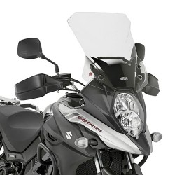 CUPOLINO GIVI TOURING SUZUKI V-STROM 650 2021-2024, TRASPARENTE