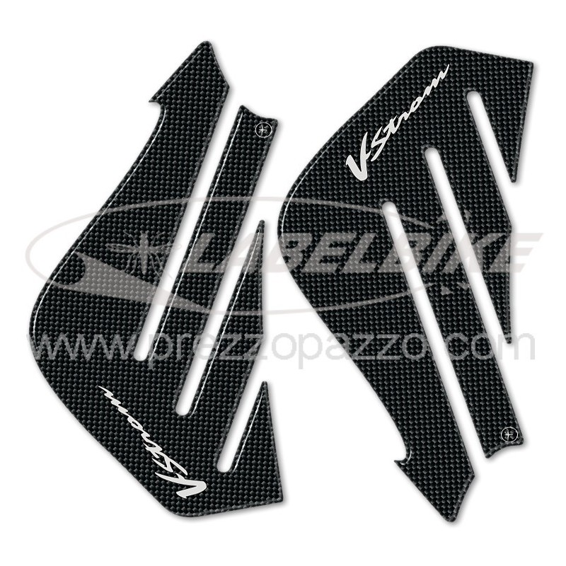 3D STICKERS TANK SEITENSCHUTZ SUZUKI V-STROM 650 2021-2024