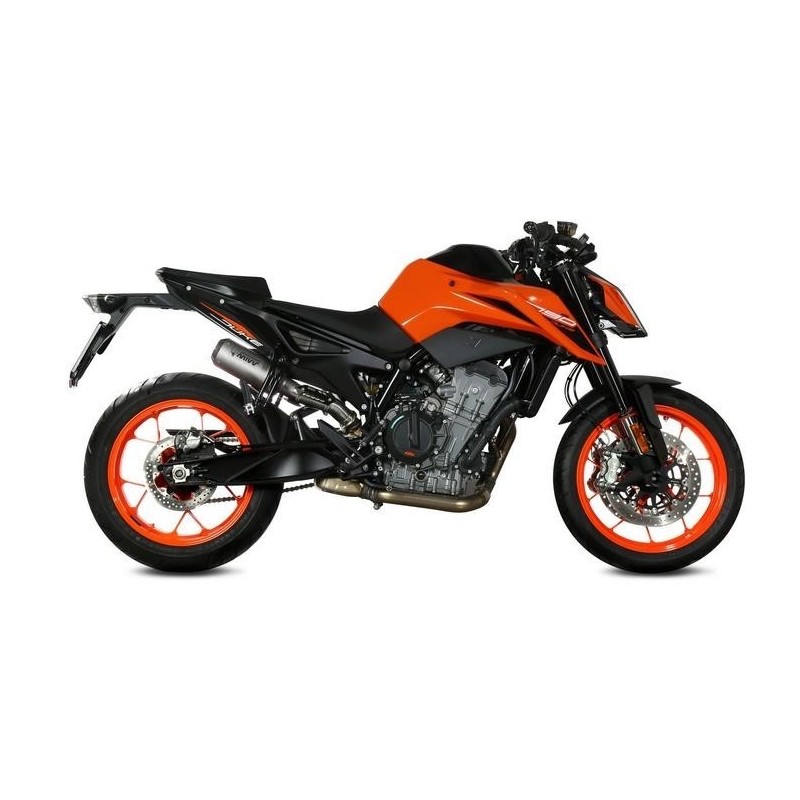 TERMINALE MIVV MK3 KTM 890 DUKE 2021-2023, NON OMOLOGATO ACCIAIO
