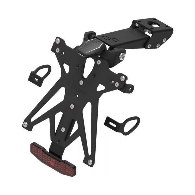 KIT LIGHTECH LICENSE PLATE HOLDER YAMAHA R6 2021-2024, ADJUSTABLE