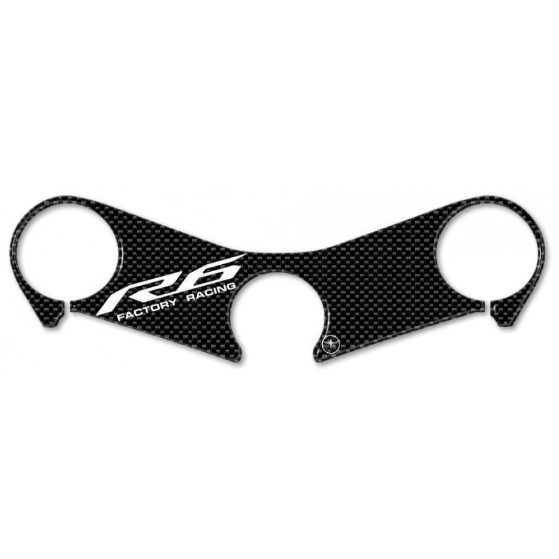 3D STICKER PROTECTION STEERING PLATE YAMAHA R6 2021-2024