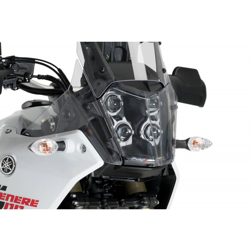 PROTEZIONE FARO ANTERIORE PUIG YAMAHA TENERE 700 2021-2024, TRASPARENTE