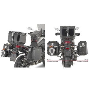 PORTAMALETAS LATERAL GIVI PL ONE-FIT MONOKEY CAM-SIDE YAMAHA TENERE 700 2021-2024